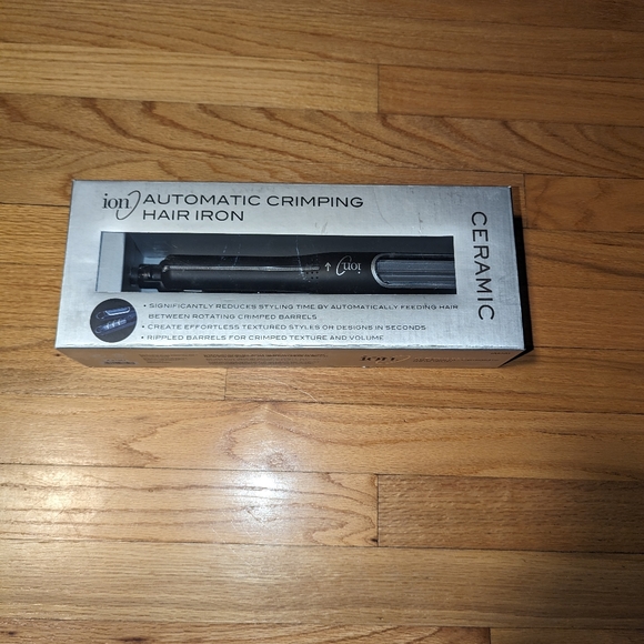 Ion Automatic Ceramic Crimping Hair Iron - Picture 1 of 8